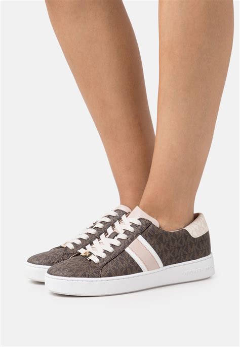 michael kors irving sneaker low|Irving Leather and Embossed Stripe Sneaker .